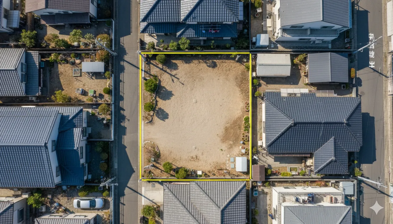 旗竿地（敷地延長）は売れる？売却価格と買取事例