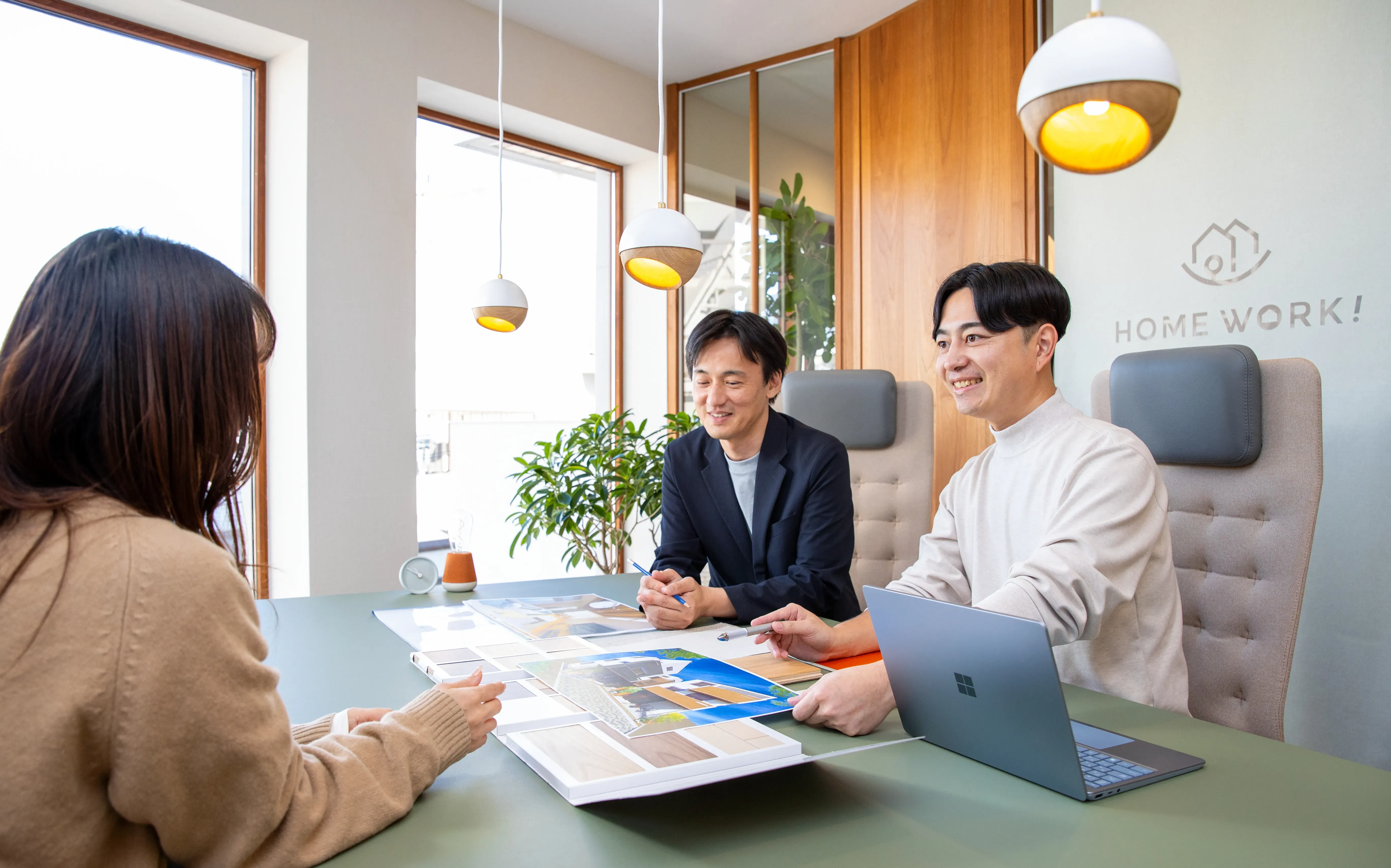 打ち合わせ風景