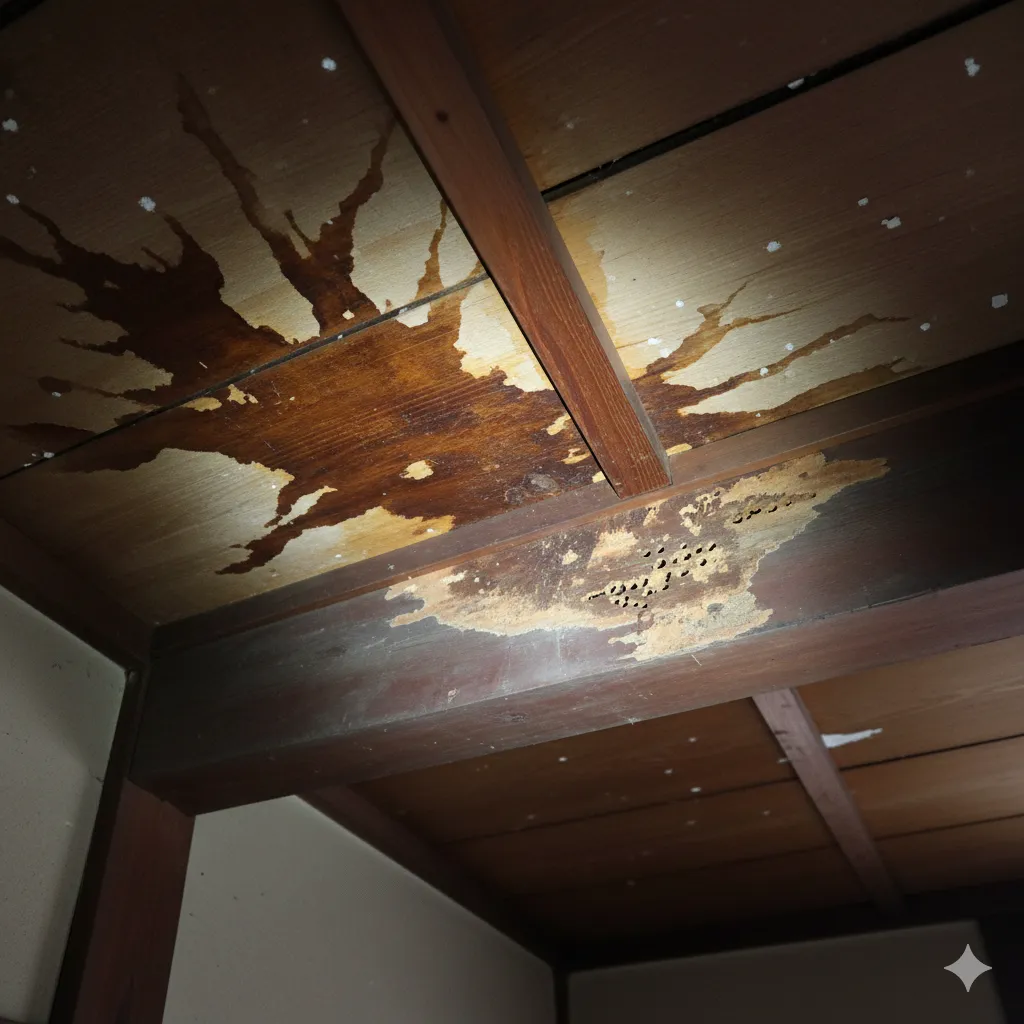 雨漏り・シロアリのある家の売却|告知義務と買取相場